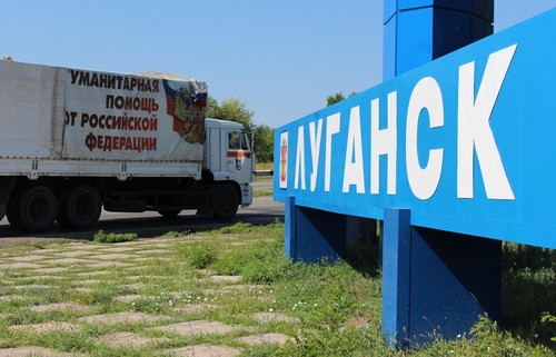 New humanitarian convoy travels from Russia to Ukrainian  - ảnh 1